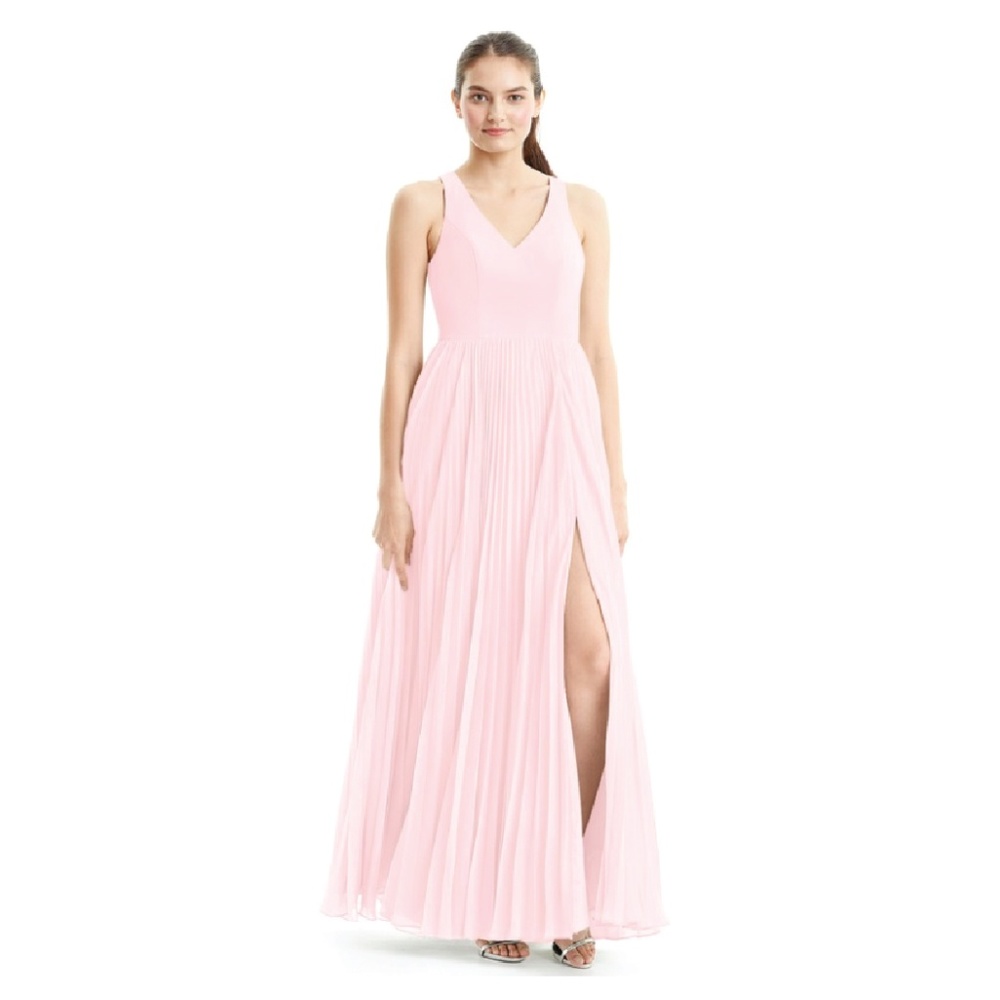 AZAZIE Lindsey Dress - Blushing Pink - Unaltered